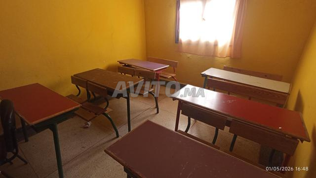Tables scolaires x14