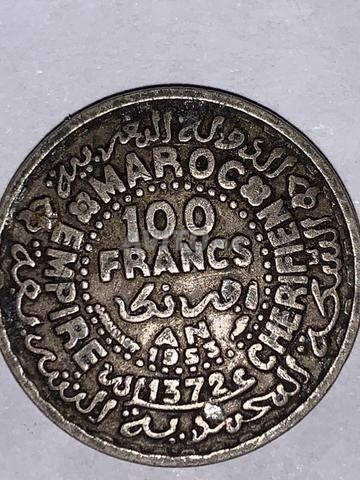 📌 ورقة نقدية قديمة – 100 فرنك فرنسي 1953