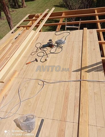 Pergola en bois et chalet - 2