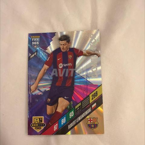 Carte officielle Fifa Panini signées - 2