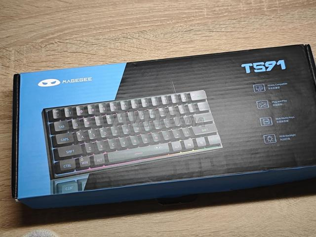 Clavier Gaming MageGee TS91 (60%) RGB - 2