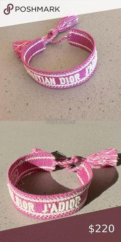 Bracelet Christian Dior Tressé Rose CD3210 - 2