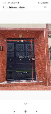 للبيع باب حديدي كبير - 2