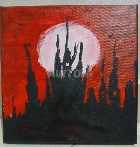 Petite peinture faite main
