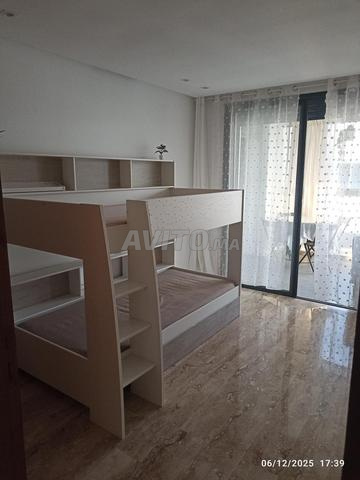 Lit superposé avec coffre avec 2 matelas - 2