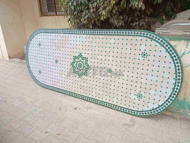 Table Fessi marocaine traditionnelle en zellige ❤️🇲🇦