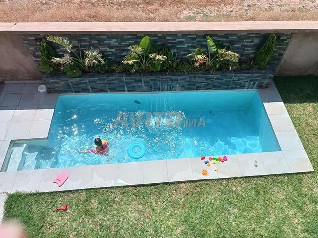 Villa en phase finale de finition