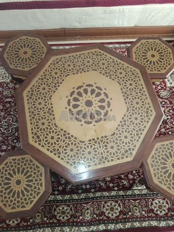 Table et caisses