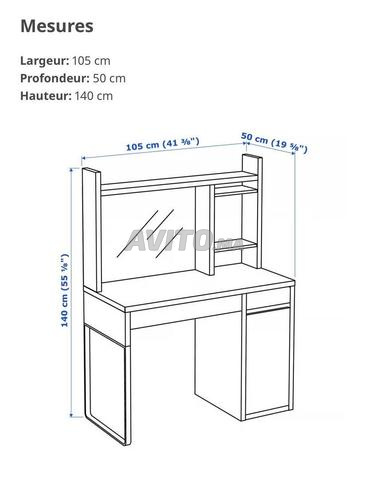 Bureau IKEA Micke - 2