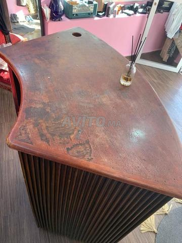 COMPTOIR DE MAGASIN EN BOIS - 2