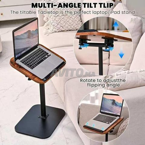 Table d’appoint réglable pour ordinateur portable