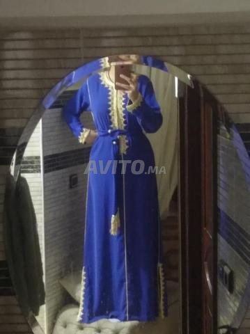 قفطان مغربي أنيق مقاس 38/40 في حالة جيدة جدا - 2