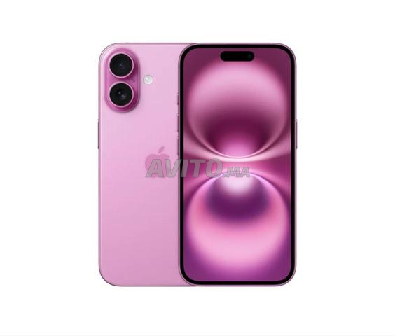 iPhone 16 normal comme neuf rose état batterie 95
