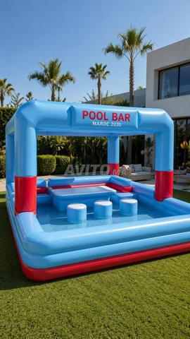 SUPPORTER POOL BAR GONFLABLE  - 2