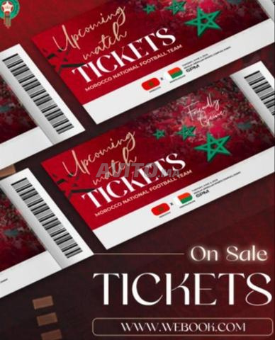 3 billets pour le match Maroc Madagascar