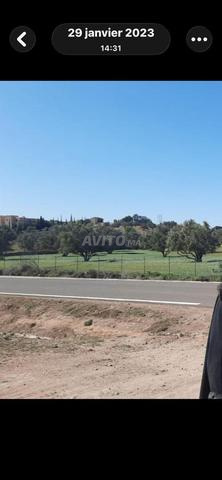 أرض مسجلة على الطريق الرئيسي بعشعابات زريدة - 2
