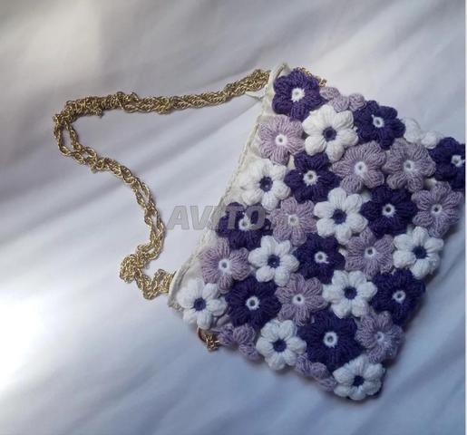 Sac crochet fait main femme