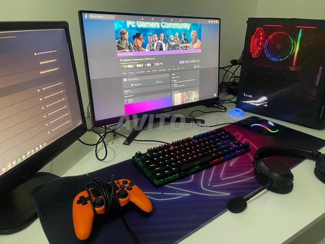 PC Gamer avec 2 écrans 165Hz et accessoires - 2