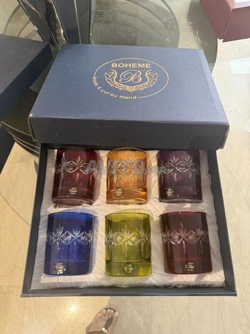 verres couleur différente fait main - 2