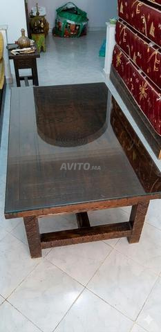 Bibliothèque et table style chel7awi - 2