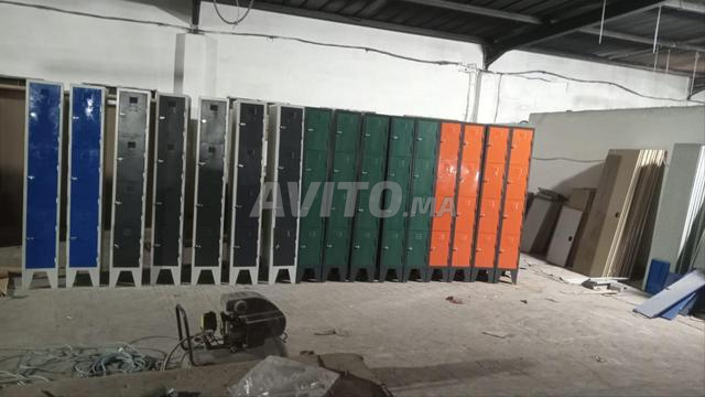 Fabrication de vestiaires neufs