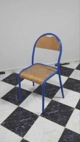 Table octogonale/chaise bureau/tabouret/tableau - 2