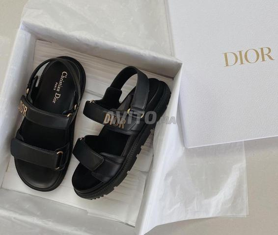 Sandale Christian Dior En Vrai Cuir CD9087 - 2