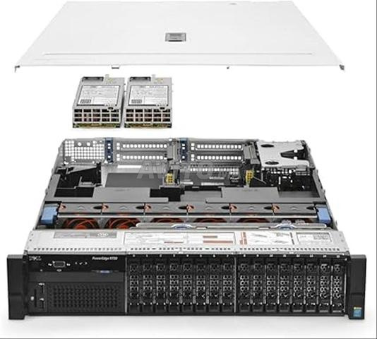خادم DELL R730 2x E5-2680 v3 2.5GHz 24C/48T