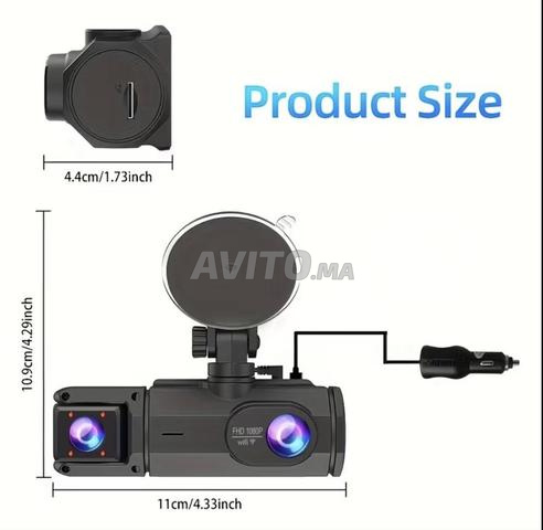 Caméra de voiture Dash cam - 2