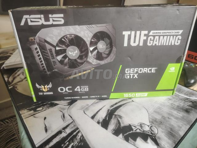 بطاقة رسومات ASUS TUF Gaming GeForce GTX 1650 OC 4GB للبيع