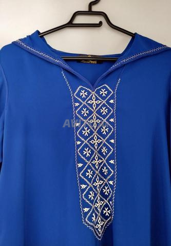 Jellaba marocaine traditionnelle terz elfassi - 2