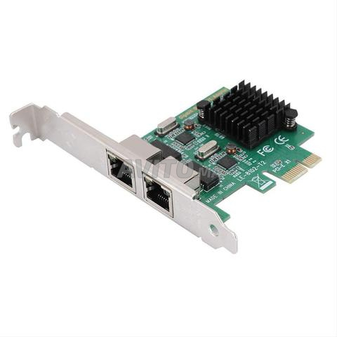 Carte Réseau PCIe 2 Ports Gigabit Serveur - 2
