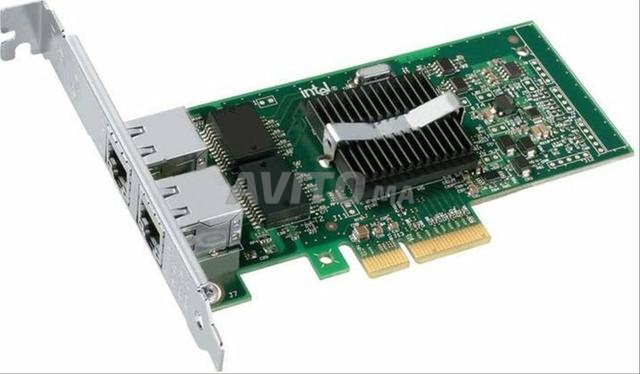 Carte réseau Intel PRO1000 MT Dual Port Gigabit PCI X