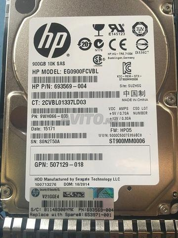 HDD SAS 900Go 10K 2.5 Serveur Testé - 2