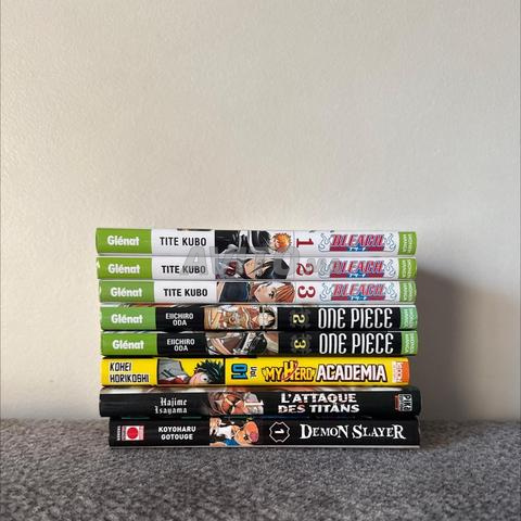 Lot 8 mangas shonen - 2