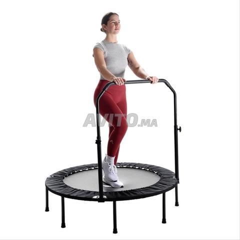 Trampoline pliable avec barre & sac - 2