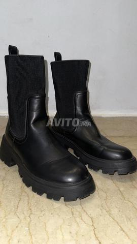 Bottines Chelsea noires - pointure 39 - 2