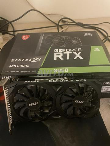 بطاقة رسومات RTX 3050 6GB جديدة