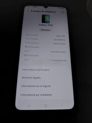Samsung A06 à vendre – Comme neuf-128Go/RAM 4GO