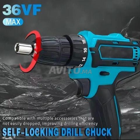 Perceuse Visseuse 36V مثقاب ومفك avec 2 Batteries - 2