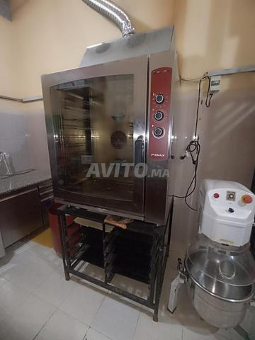 فرن 10 أطباق. عربتان. 40 طبق فولاذي - 2