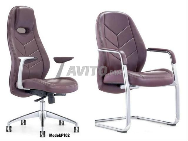 Fauteuil président en mesh avec roulette - 2