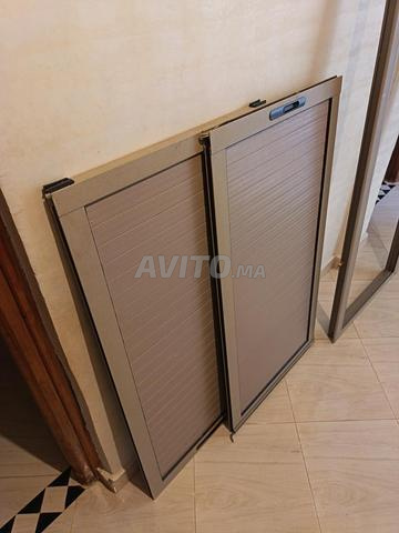 porte coulissante aluminium 233cm * 73cm - 2