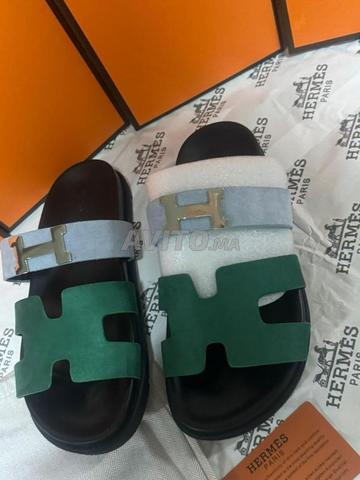 Sandale Hermès en Vrai Cuir HR7340 - 2