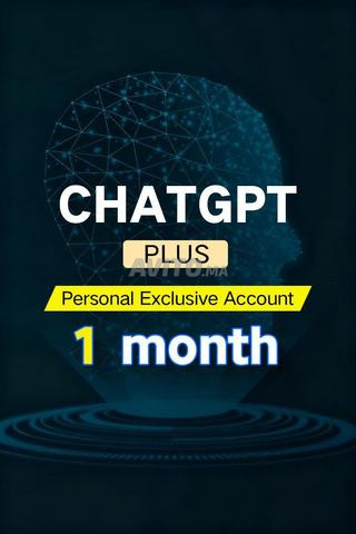 Compte Individuel ChatGPT Plus 1 Mois - 2