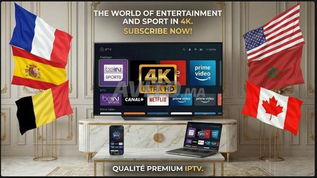 IPTV Maroc Ultra HD 4K Premium