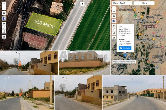 🏡 حصرية – قطعة أرض بمساحة 550 متر مربع في ميدلت 🌟
