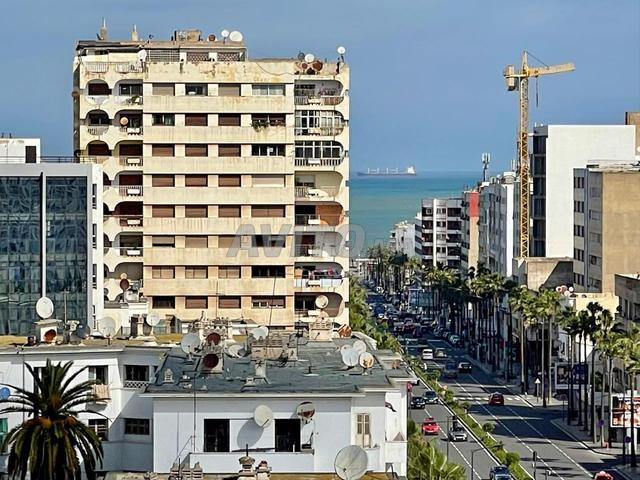 شقة بإطلالة بحرية بانورامية على الدار البيضاء بأكملها