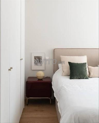 Appartement meublé équipé à louer à la journée au centre de Marjane 2