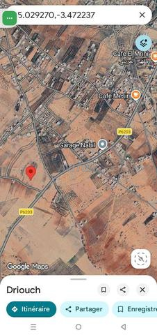 قطعة أرض 562 متر، للبيع، بن الطيب، الدريوش